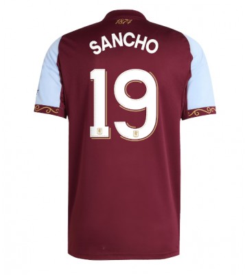 Aston Villa Jadon Sancho #19 Hemmatröja 2025-26 Kortärmad
